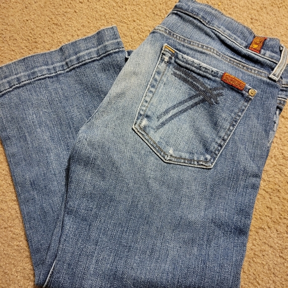 7 For All Mankind Denim - 74AMK crop dojo